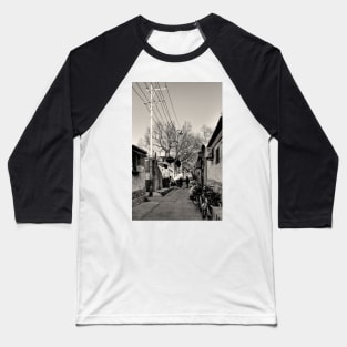 In Beijing's alleyway-under the wire Baseball T-Shirt